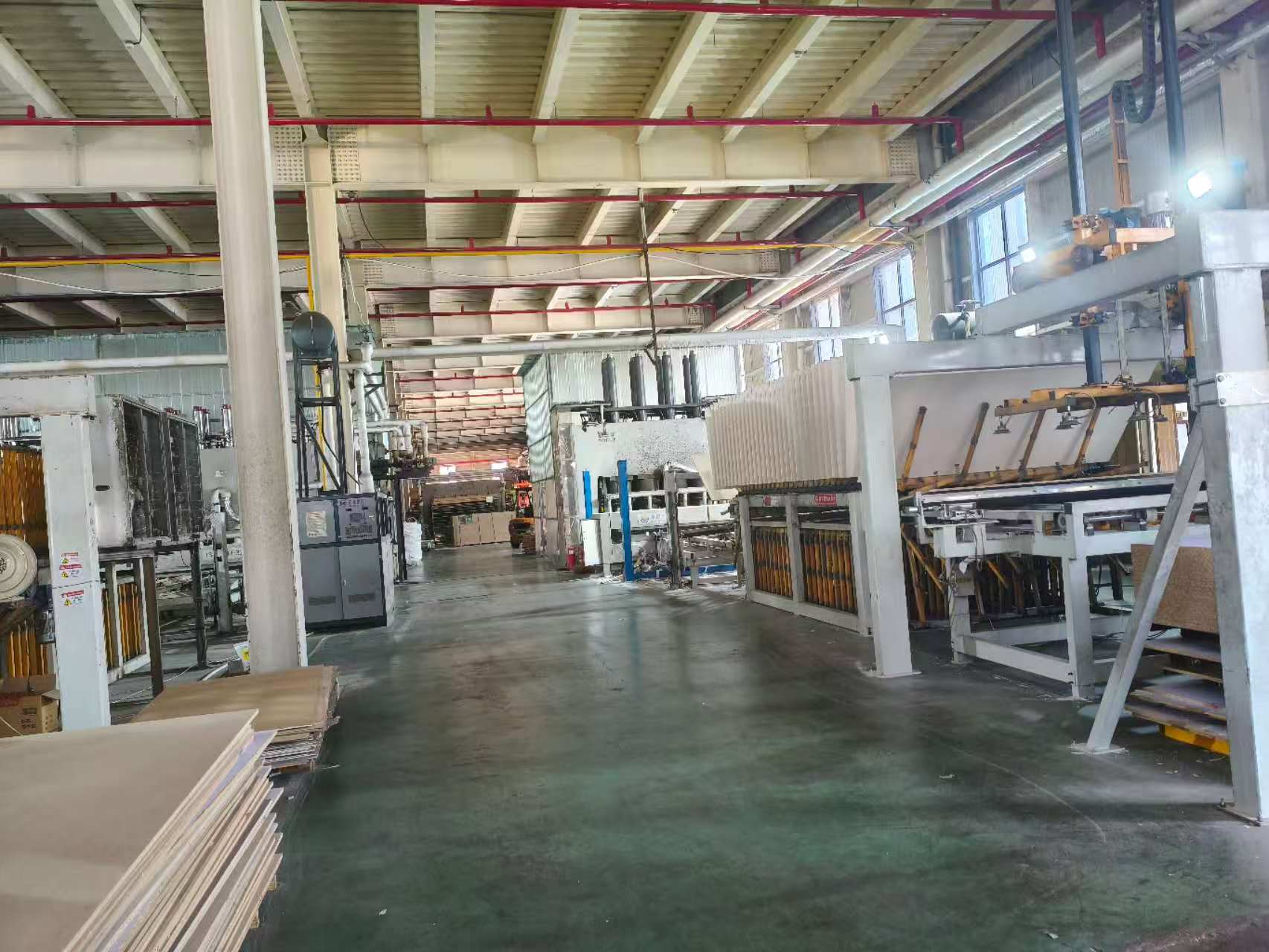Wood panel production facility in Yuantai sourcing network